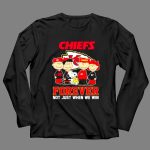 Kansas City Chiefs Snoopy Friends Forever Not Just When 4 Long Sleeves