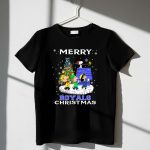 Kansas City Royals Christmas with Snoopy and Friends Merry Festive 1 T Shirt 1.jpg