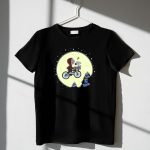 Kansas City Royals Halloween Moonlit Bicycle Ride with Snoopy and Woodstock 1 T Shirt 1.jpg