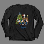 Kansas City Royals Merry Christmas Tree With Snoopy And Peanuts Characters 4 Long Sleeves 1.jpg