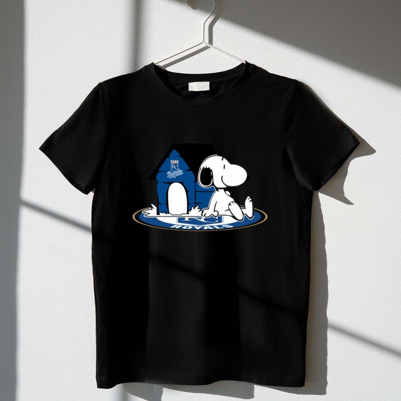 Kansas City Royals Snoopy Fan Forever Loyal 1 T Shirt 1.Jpg