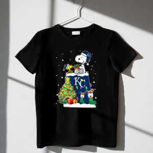 Kansas City Royals Snoopy Woodstock Christmas 1 T Shirt 1.jpg