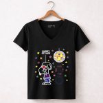 Kiss All The Time Disco Occasionally Snoopy Harry Styles 7 Womens V Neck.jpg