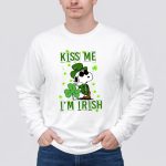 Kiss Me I Am Irish Snoopy 4 Long Sleeves