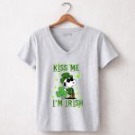 Kiss Me I Am Irish Snoopy 5 Womens V Neck1