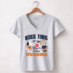 Kiss This If You Dont Like Auburn Tigers Snoopy Baby 7 Womens V Neck.jpg