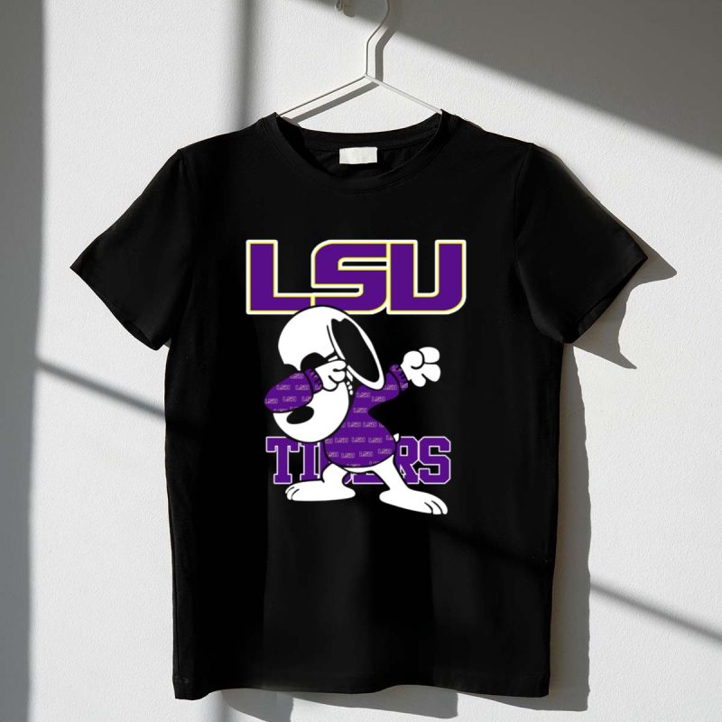 Lsu Tigers Snoopy Dabbing 1 T Shirt 1.Jpg