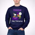 LSU Tigers Snoopy and Charlie Brown Thanksgiving Football 3 Sweatshirt 1.jpg