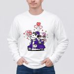 LSU Tigers Snoopy and Hello Kitty Valentine 4 Long Sleeves 1.jpg