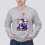 LSU Tigers Snoopy and Hello Kitty Valentine 6 Long Sleeves 1.jpg