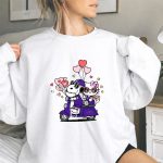 LSU Tigers Snoopy and Hello Kitty Valentine 9 Sweatshirt 1.jpg