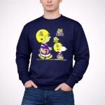 LSU Tigers Snoopy and Woodstock Football Adventure 3 Sweatshirt 1.jpg