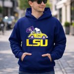 LSU Tigers X Snoopy and Woodstock driving car 8 Hoodie 1.jpg