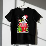 La Clippers Snoopy Christmas Holiday Scene 1 T Shirt
