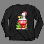 La Clippers Snoopy Christmas Holiday Scene 4 Long Sleeves