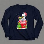 La Clippers Snoopy Christmas Holiday Scene 6 Long Sleeves