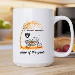 Las Vegas Raiders Autumn Bike Snoopy Its The Most Wonderful Time Of The Year 2 mug.jpg