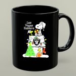 Las Vegas Raiders Christmas Snoopy and Woodstock with Tree and Football 1 mug.jpg