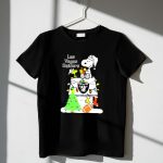 Las Vegas Raiders NFL Christmas Snoopy and Woodstock with Tree and Football 1 T Shirt
