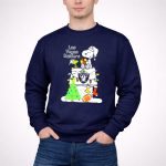 Las Vegas Raiders NFL Christmas Snoopy and Woodstock with Tree and Football 3 Sweatshirt