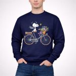 Las Vegas Raiders Snoopy Bicycle Adventure with Woodstock and Flowers 3 Sweatshirt