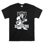 Las Vegas Raiders Snoopy Dabbing Raiders T Shirt 6