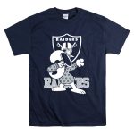 Las Vegas Raiders Snoopy Dabbing Raiders T Shirt 7