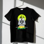 Las Vegas Raiders Snoopy Halloween Peanuts Pumpkin Patch Moon Scene 1 T Shirt