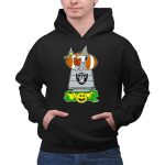Las Vegas Raiders Snoopy Halloween Witch Pumpkin Football Doghouse 2 Hoodie