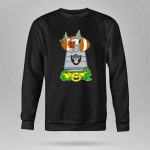 Las Vegas Raiders Snoopy Halloween Witch Pumpkin Football Doghouse 9 Sweatshirt