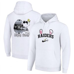 Las Vegas Raiders x Peanuts Snoopy Happy Easter Hoodie 1.jpg