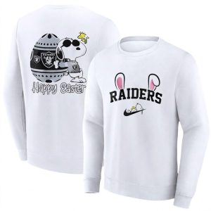 Las Vegas Raiders x Peanuts Snoopy Happy Easter Sweatshirt 1.jpg