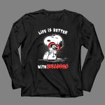 Life Is Better With Bulldogs Snoopy Hugging Georgia Helmet 4 Long Sleeves.jpg