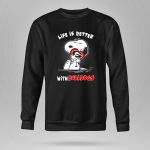 Life Is Better With Bulldogs Snoopy Hugging Georgia Helmet 9 Sweatshirt.jpg