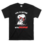 Life Is Better With Bulldogs Snoopy Hugging Georgia Helmet T Shirt 6.jpg