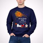 Life Is Better With Cleveland Guardians Autumn Tree Snoopy and Butterflies 3 Sweatshirt.jpg