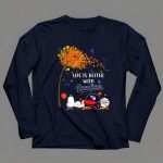 Life Is Better With Cleveland Guardians Autumn Tree Snoopy and Butterflies 6 Long Sleeves.jpg