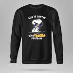 Life Is Better With Tigers Football Snoopy Lsu Tigers Helmet 9 Sweatshirt 1.jpg