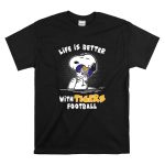 Life Is Better With Tigers Football Snoopy Lsu Tigers Helmet T Shirt 6 1.jpg