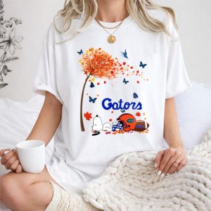 Life Is Better with Florida Gators Snoopy Helmet Football Tree Butterflies 1 T Shirt.jpg