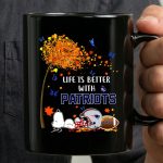 Life Is Better with Patriots New England Football Autumn Leaves and Snoopy 3 mug.jpg