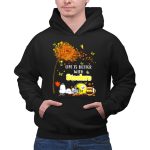 Life Is Better with Steelers Autumn Snoopy Football Helmet 2 Hoodie
