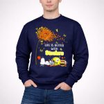 Life Is Better with Steelers Autumn Snoopy Football Helmet 3 Sweatshirt