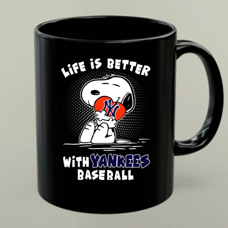 Life Is Better With Yankees Baseball Snoopy Hugging 1 Mug.jpg