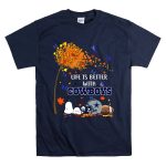 Life is Better with Cowboys Snoopy Dallas Football Autumn T Shirt 7