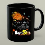 Life is Better with Packers Green Bay Football Autumn Snoopy Leaves 1 mug.jpg