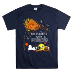 Life is Better with Packers Green Bay Football Autumn Snoopy Leaves T Shirt 7