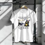 Life is better listening to Queen Snoopy and Woodstock T Shirt 6.jpg