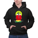 Los Angeles Angels Snoopy Halloween Moon Pumpkins Doghouse Woodstock 2 Hoodie.jpg
