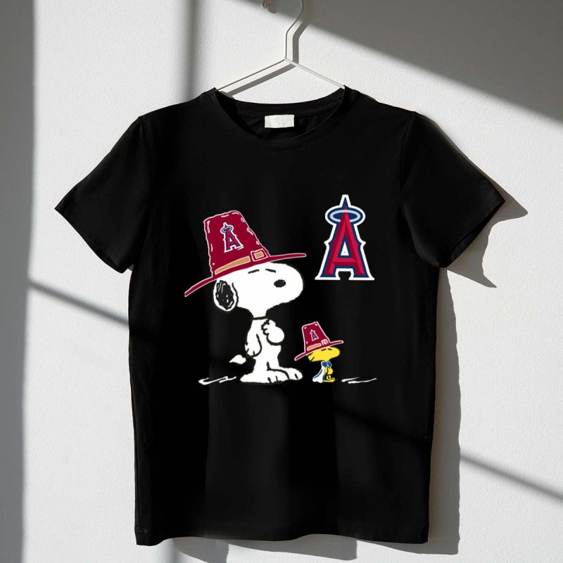 Los Angeles Angels Snoopy Woodstock Big Red Hat 1 T Shirt.jpg